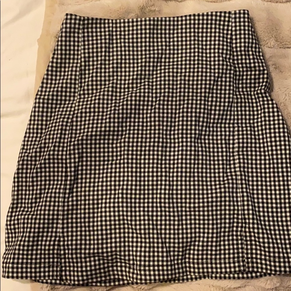 Checkered Skirt